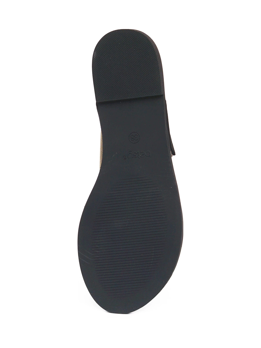 Черные бархатные сандалии